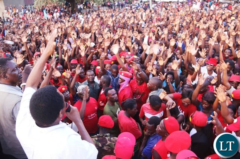 HH at the campaign Rally in Shesheke