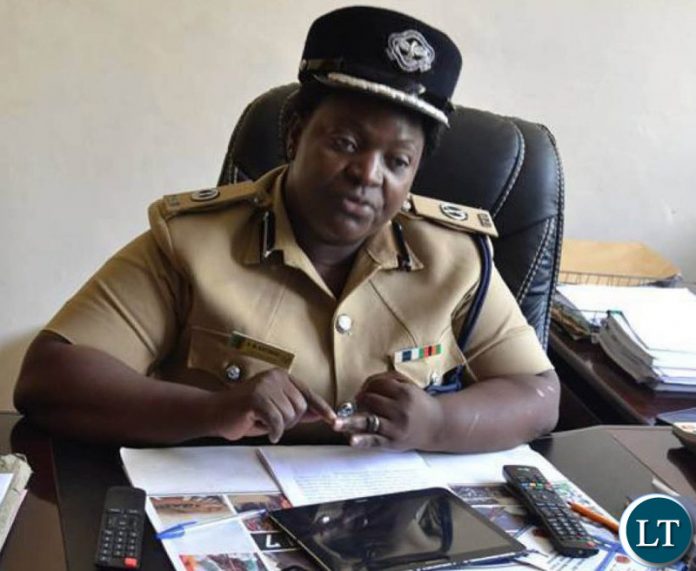 Zambia Police spokesperson Esther Katongo