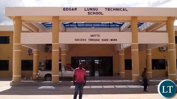 THE ZESCO Constructed Edgar Lungu Technical Secondary School in Simambumbu area of Petauke district.