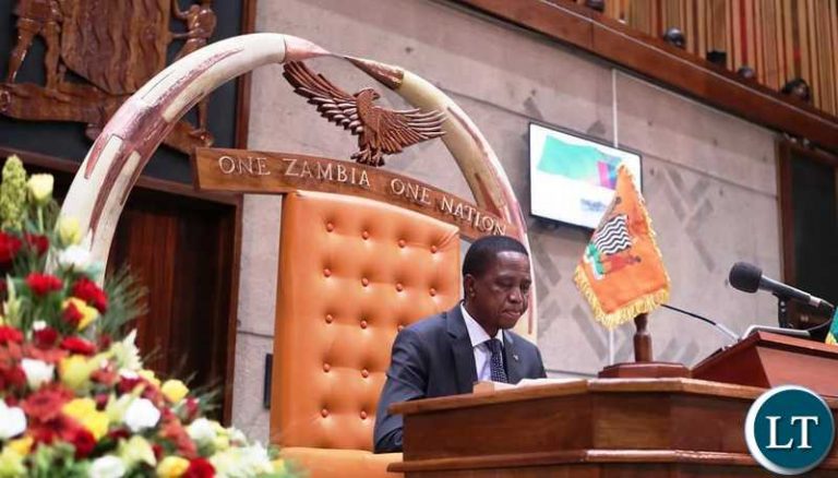 President Lungu to address parliament with restricted invitation
