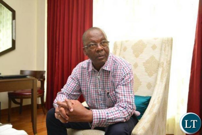 Minister of Energy Mathew Nkhuwa