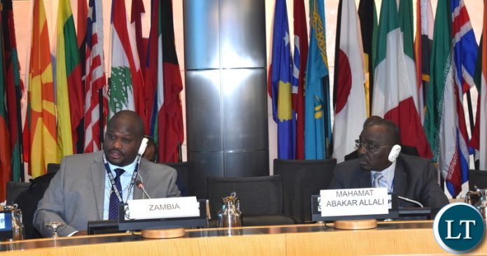 Minister Chiteme speaking at Spring Meetings