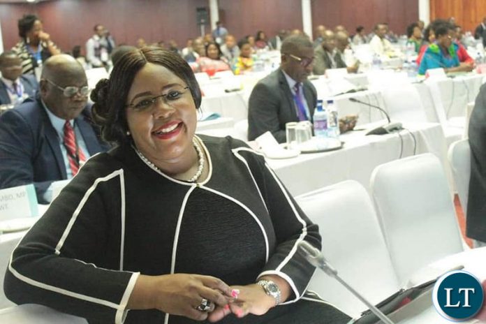 Justice Minister Given Lubinda attending the National Dialogue Forum