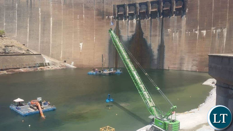 Kariba dam under rehabilitation