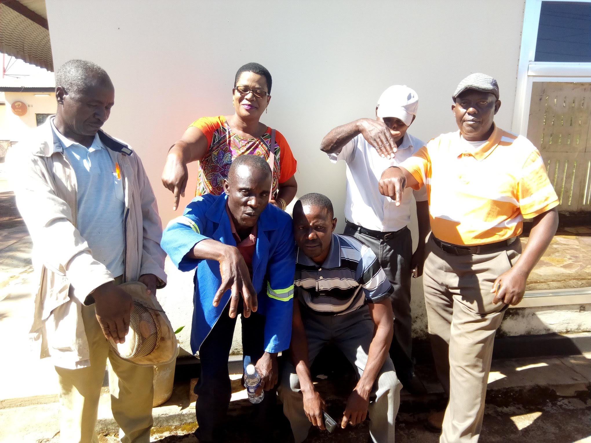 Members of the Kasama Central Constituency executive committee who has since resigned.