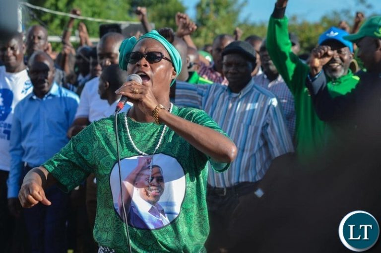God  is Using  Nawakwi to expose HH’s real character to open up the eyes of Zambians-Mumbi Phiri