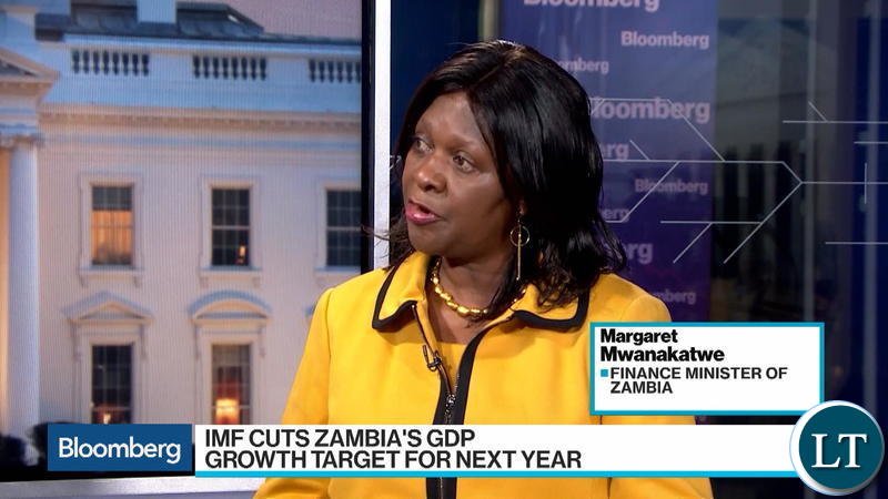 Zambia's Finance Minister Margaret Mwanakatwe