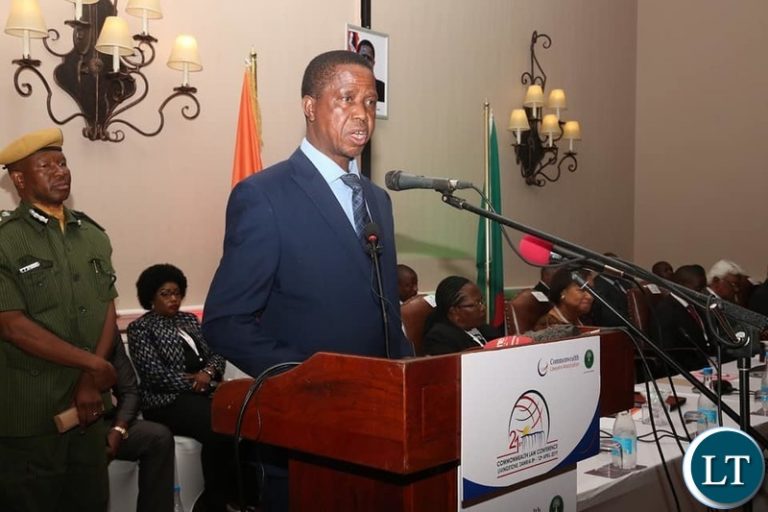 President Lungu thanks China for the conference facility gift and wants  local contractors to participate in the construction