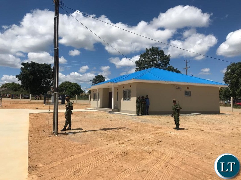 Newly Built Police Houses in Luanshya