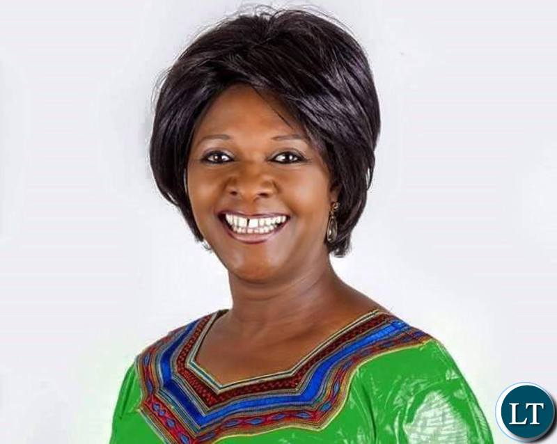 Zambia's Finance Minister Margaret Mwanakatwe