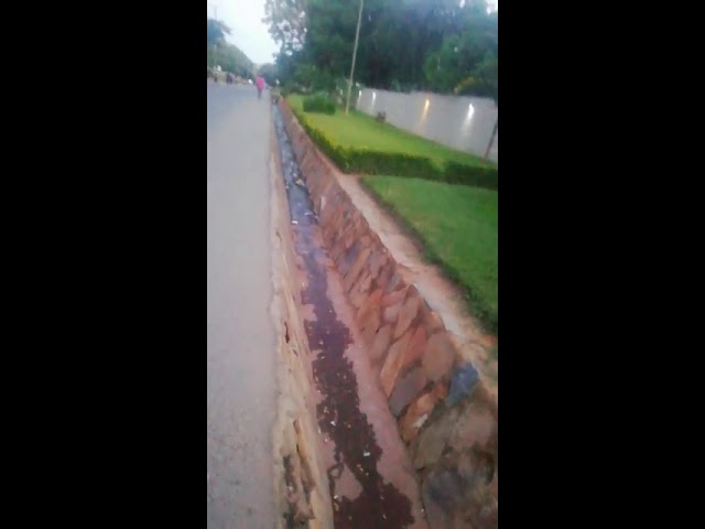 Foxdale Court releasing sewage into drainage