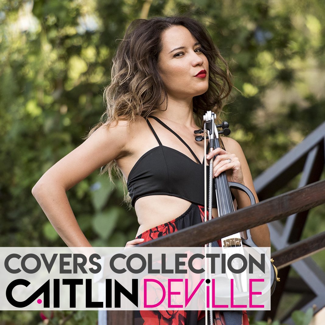 Effervescent electric violinist Caitlin De Ville is set to release her first covers collection