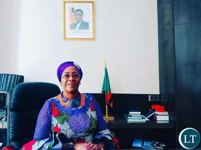 Zambia’s Ambassador to France Dr. Christine Kaseba-Sata