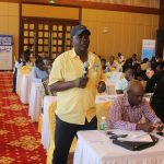 Participants at the Media Self Regulation Insaka deliberating