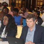 Participants at the Media Self Regulation Insaka following the deliberations