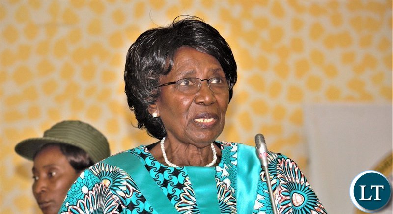 Vice President Inonge Wina