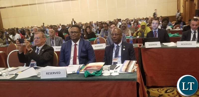 Minister of Energy Hon. Mathew Nkhuwa is Addis Ababa, Ethiopia investment Conference organised Renewable Energy for Africa Solutions (RES4AFRICA).