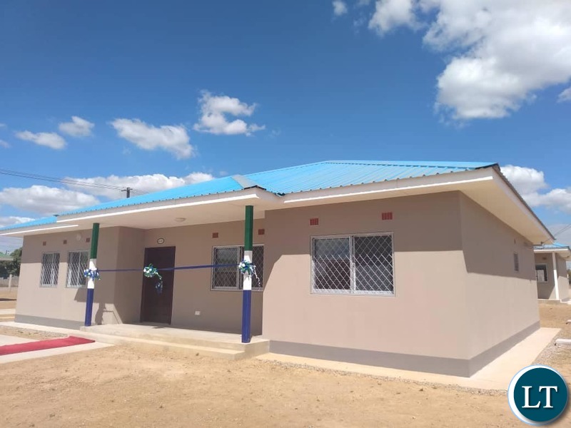 Some of the newly built House for the Police