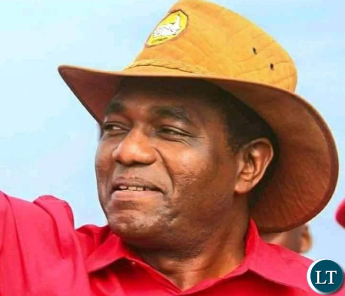 UPND President Hakainde Hichilema