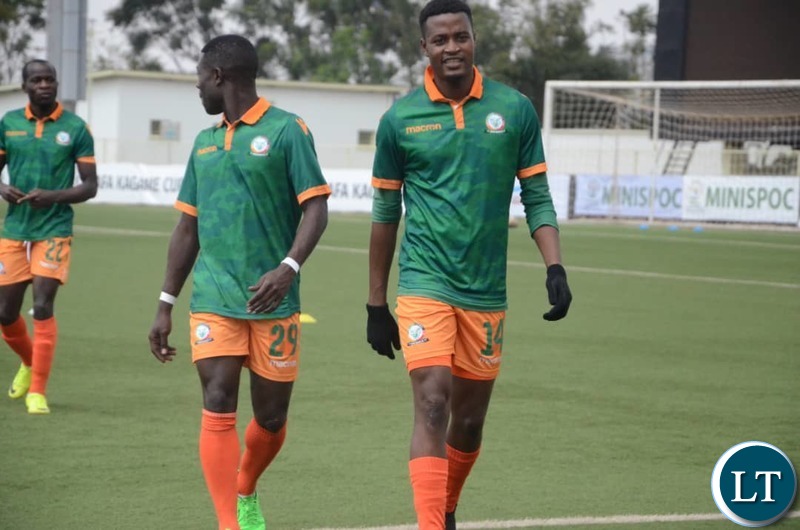 Green Eagles players warming up for Thursday's game against Proline of Uganda at the 2019 CECAFA Club Cup.Eagles beat Proline 2-1. Pic courtesy of Green Eagles FC Media