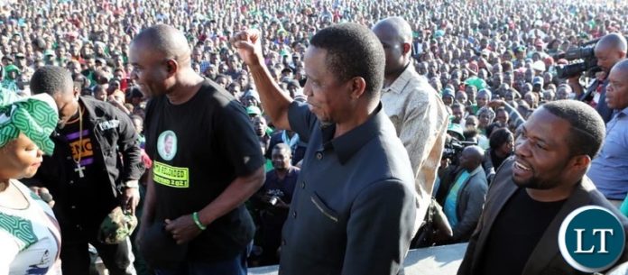 President Lungu's Rally at Shifwankula grounds in Chunga Ward of Katuba Constituency to drum up support for a PF Candidate President Lungu's Rally at Shifwankula grounds in Chunga Ward of Katuba Constituency to drum up support for a PF Candidate