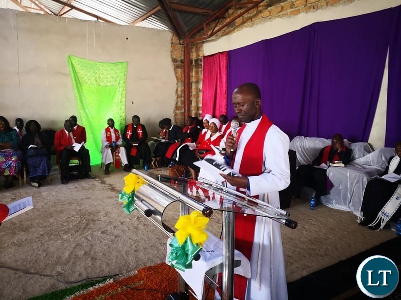the Induction ceremony of Bishop Darious Chitalu of Mansa South Consistory in Mansa, Luapula Province.