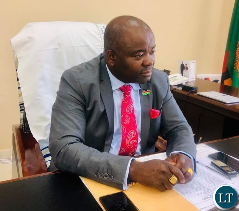 Minister of Housing and Infrastructure RONALD CHITOTELA.