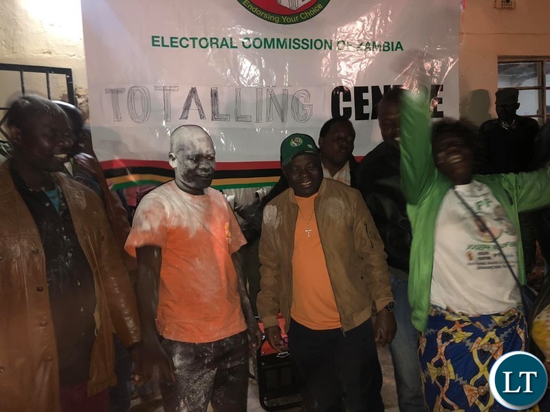 PF celebrating ward election Victory