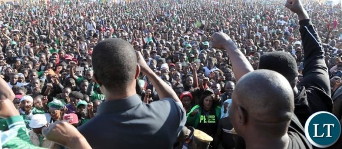 President Lungu's Rally at Shifwankula grounds in Chunga Ward of Katuba Constituency to drum up support for a PF Candidate