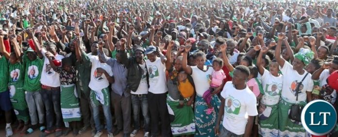 President Lungu's Rally at Shifwankula grounds in Chunga Ward of Katuba Constituency to drum up support for a PF Candidate President Lungu's Rally at Shifwankula grounds in Chunga Ward of Katuba Constituency to drum up support for a PF Candidate
