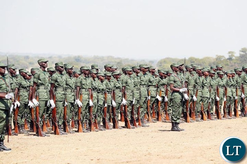 Zambia Correctional Service pass out parade