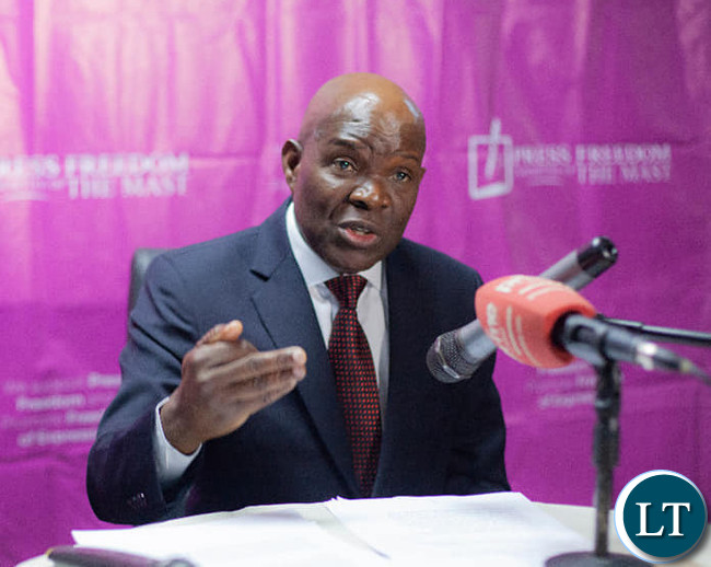 Socialist Party President Fred M’membe