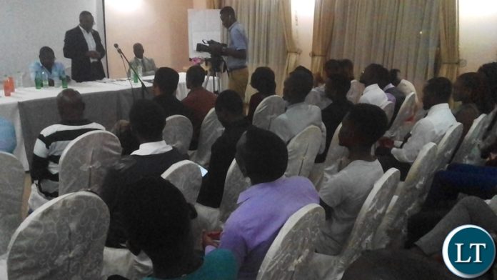 Some of the Copperbelt residents and students from Kitwe, Ndola and Luanshya participating at the Copperbelt Forum dubbed, ‘the Zambia We Love,’
