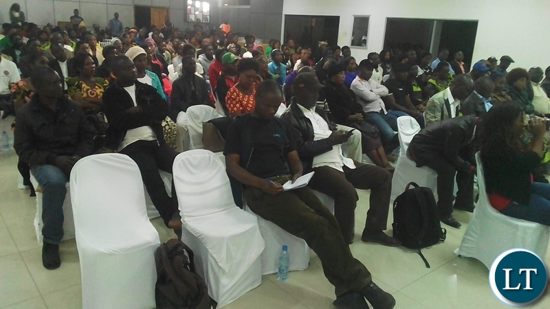 Kabwe's Public Forum organised by the Young African Leaders Initiative (YALI) with the backing of the Constitutional Reform and Education Coalition (CRECO)