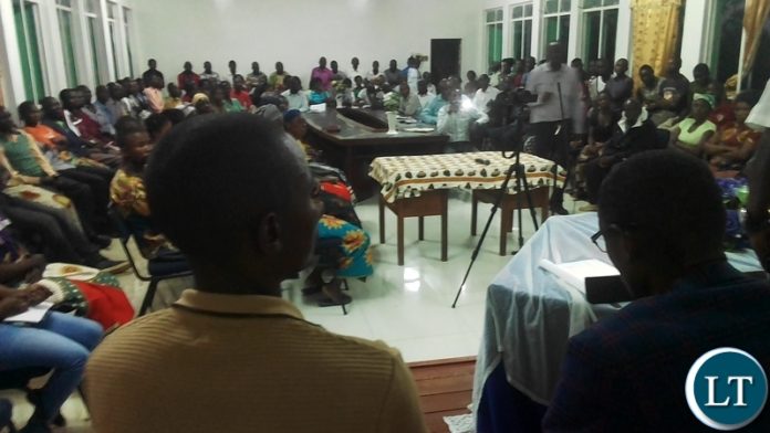 Public Forum organised by the Young African Leaders Initiative (YALI) at Samfya Town Council Chambers