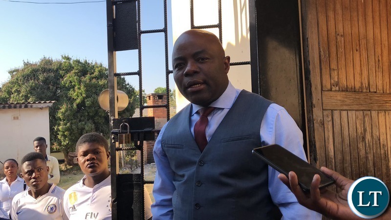 Home Affairs Minister Stephen Kampyongo