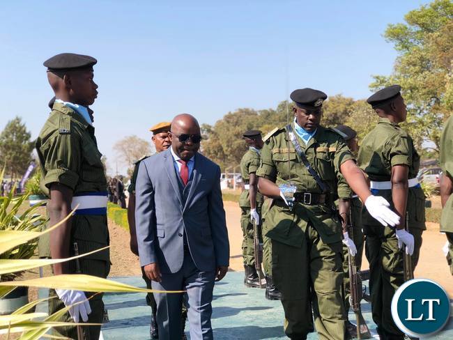 Home Affairs Minister Stephen Kampyongo