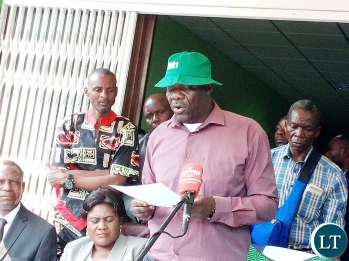 PF Secretary General Davis Mwila