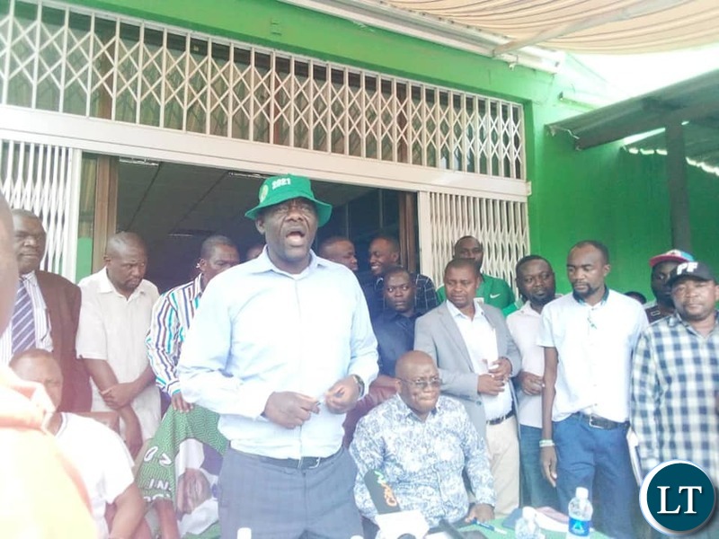 PF Secretary General Davis Mwila