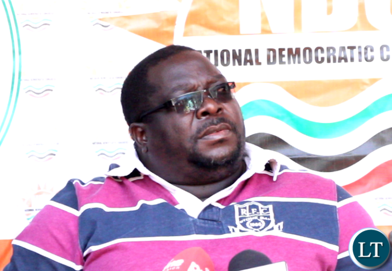 Kambwili refuses to give DEC any information on drug trafficking allegation