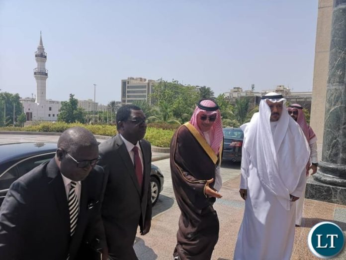 MALANJI IN SAUDI ARABIA FOR BILATERAL TALKS ..
