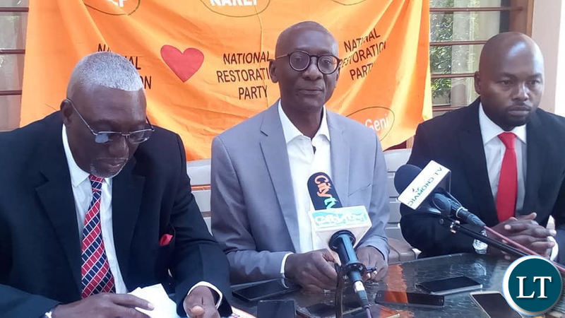 Elias Chipimo at the Media Briefing