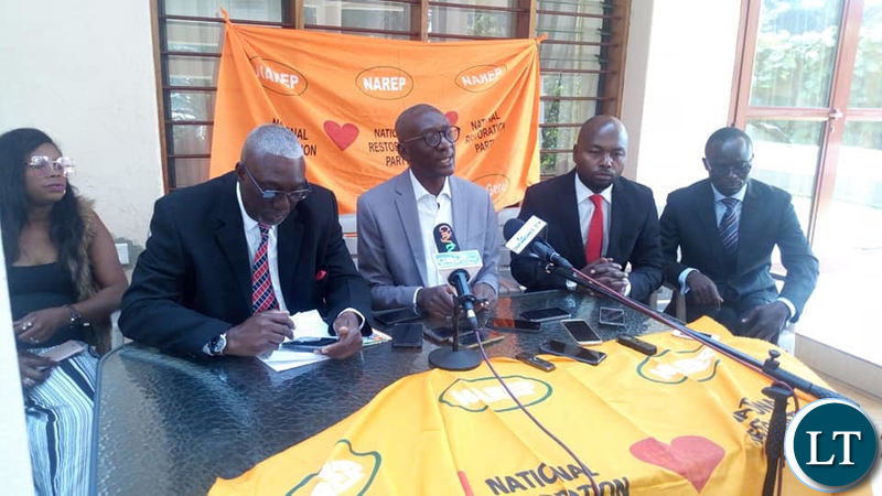 Elias Chipimo at the Media Briefing