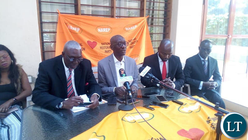 Elias Chipimo at the Media Briefing