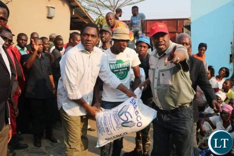 HH donates Mealie Meal in Pictures