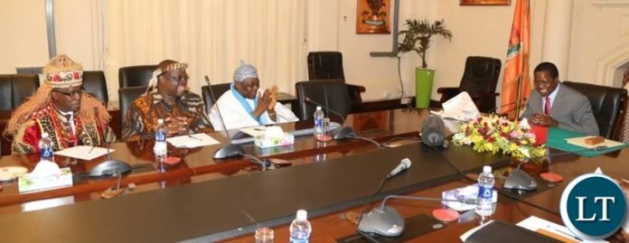 President Lungu has agreed to be on the board of trustee members of Executive Council for the Council of Traditional Leaders in Africa. He says society should change its perception towards the girl child and enable her attain her dreams just as a Male child. President Lungu has agreed to be on the board of trustee members of Executive Council for the Council of Traditional Leaders in Africa. He says society should change its perception towards the girl child and enable her attain her dreams just as a Male child.