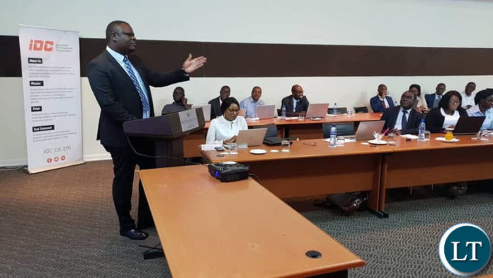 Industrial Development Corporation (IDC) Group Chief Executive Officer Mr Mateyo Kaluba addressing the third Chief Finance Officers’ (CFO) Forum in State Owned Enterprises (SOEs) Industrial Development Corporation (IDC) Group Chief Executive Officer Mr Mateyo Kaluba addressing the third Chief Finance Officers’ (CFO) Forum in State Owned Enterprises (SOEs)