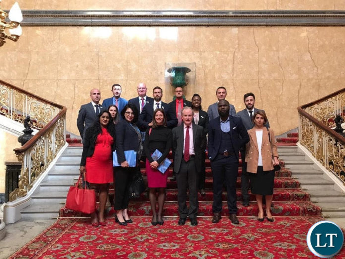 Pilato with other participants in the International Leadership Programme (ILP)