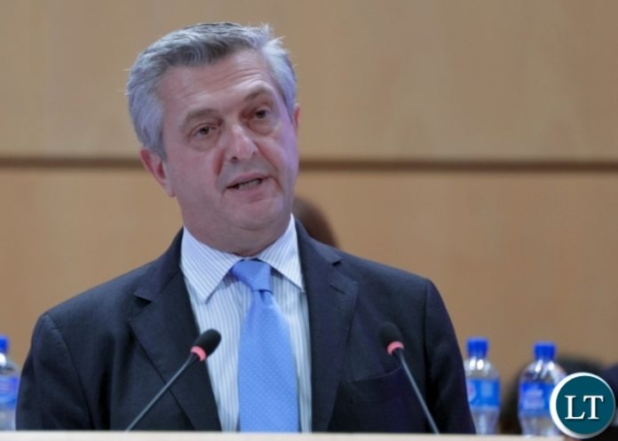 The UN High Commissioner for Refugees, Mr Filippo Grandi,