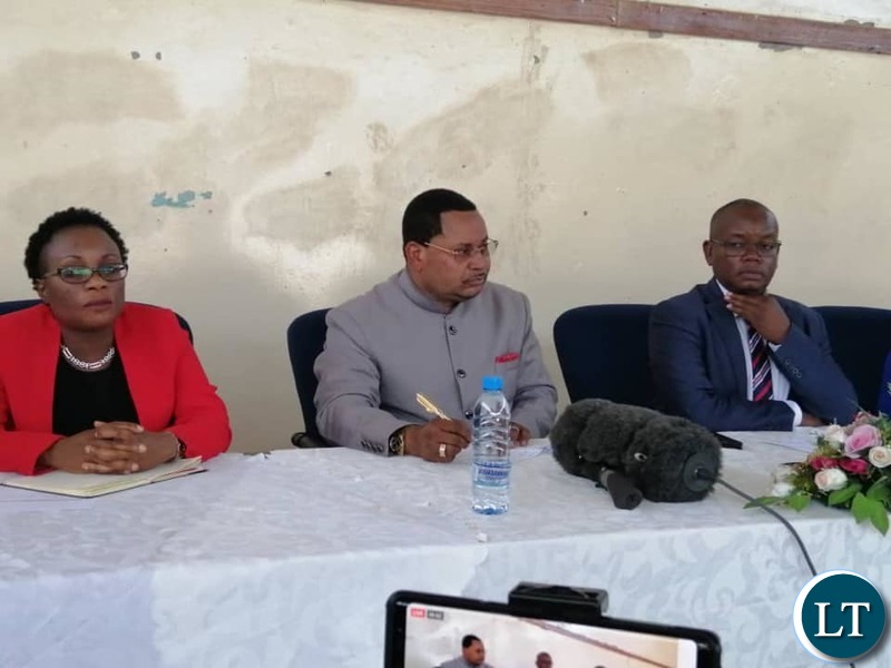 Ministry of Local Government Permanent Secretary Bishop Dr. Eddie Chomba